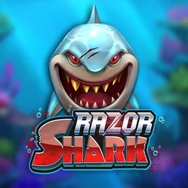 Razor Shark logo – Slots by Push Gaming at Reipas Casino